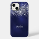 Search for silver and blue iphone cases Glitter