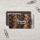 Search for braider business cards Braid salon