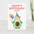 Recherche de avocado birthday cards Parti