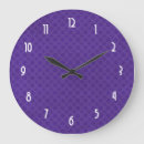 Recherche de pourpre horloges Violet