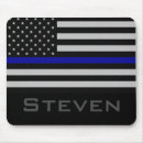 Search for thin blue line mousepads Cop