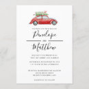 Search for car wedding invitations Watercolor