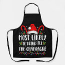 Search for champagne aprons Party