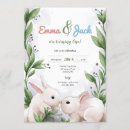 Search for bunny party invitations Bunnies