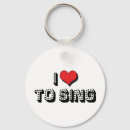 Search for love singing keychains Heart
