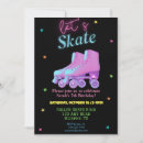 Search for ice skating birthday invitations Black
