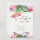 Search for palm leaves bridal shower invitations Summer