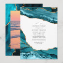 Search for teal and gold invitations Geode