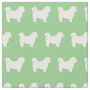 Recherche de shih tzu tissu Silhouette