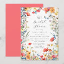 Search for colorful bridal shower invitations Boho
