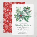Search for luncheon christmas invitations Rustic