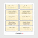Recherche de name wedding stickers Noms