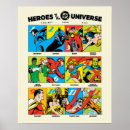 Recherche de super héros posters Ligue de justice
