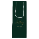 Recherche de green gold gift bags Vert