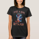 Search for betta fish tshirts Who