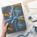 Search for dinosaur wrapping paper Fossil