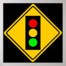 Recherche de feux de signalisation posters Trafic