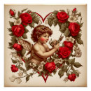 Search for vintage cupid art Valentine