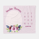 Search for milestone blankets Floral