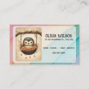 Recherche de petit oiseau cartes visite Mignon