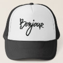 Recherche de bonjour casquettes Français