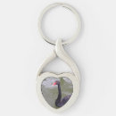 Search for black swan keychains Heart