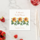 Recherche de sunflower mariage serviettes Floral