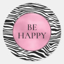 Search for happy zebra stickers Animal