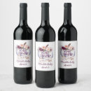Search for baby shower wine labels Rustic