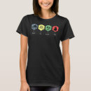 Recherche de quatre éléments tshirts Eau