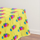Search for balloon tablecloths Cute
