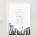 Search for chicago skyline wedding invitations Destination