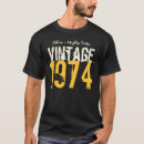 Search for born in 1974 mens tshirts Milestone
