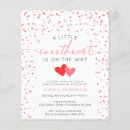 Recherche de little sweetheart baby shower invitations Coeur