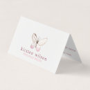 Search for butterfly design business cards Pink