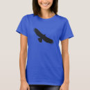 Search for bird womens tshirts Silhouette