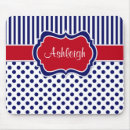 Search for blue and white mousepads Chic