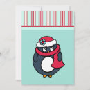 Search for penguin christmas invitations Cute