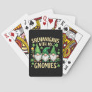 Search for lucky leprechaun playing cards Saint