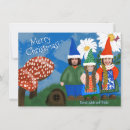 Recherche de gnome holiday cards Drôle
