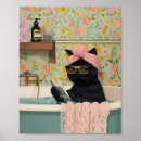 Search for cat bath art Pets