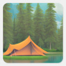 Search for camping is in tents stickers Mountains