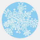 Search for elegant snowflake seals envelope seals Blue