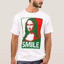 Search for mona lisa tshirts Italy