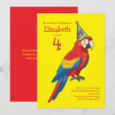 Search for parrot party invitations Bird