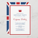 Search for union jack birthday invitations Patriotic