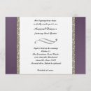 Recherche de argent pourpre invitations Formel