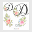 Search for letter d monogram stickers Initial