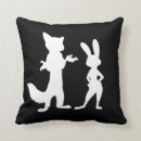 Search for bunny silhouette pillows Vintage