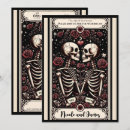 Search for lovers wedding invitations Goth